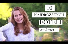 10 najdroższych foteli na świecie. Lekka yt