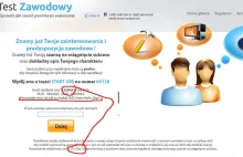 Oszustwo strony Test-Zawodowy.pl