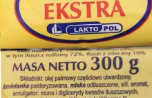 Osełka EKSTRA od LaktoPol - 72% Tłuszczu Palmowego