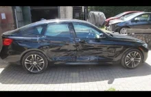 Rosyjski blacharz magik reperuje BMW 3GT.