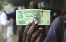 Zimbabwe wprowadza nową walutę. (ENG)