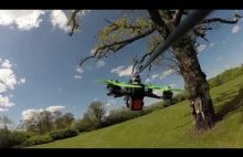 Selfie stick w dronie wyścigowym? Czemu nie?