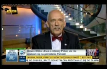 Janusz Korwin-Mikke kontra Monika Olejnik 2.07.2014 "Globalne ocieplenie...