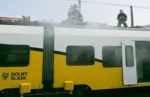 Pożar polskiego Pendolino!