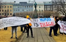 Protest ubiegających się o azyl zakończony przemocą