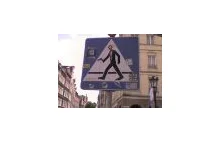 Takie rzeczy tylko w Gdańsku - znak D-6: Przejście dla pieszych