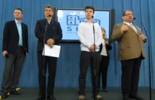Konferencja prasowa dotycząca zatrzymania Andrzeja Dołeckiego