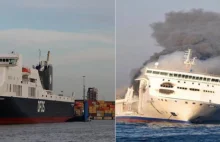 Na Bałtyku płonie prom z 335 osobami na pokładzie