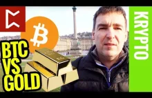 Zaskakująca różnica między złotem i bitcoinem - Znasz ją?