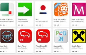 Użytkownicy aplikacji mobilnych 14 polskich banków zaatakowani