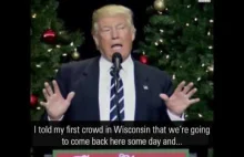 Trump zrywa z "Happy Holiday" - tak jak obiecał