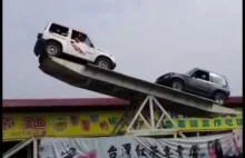 Huśtawka dla samochodów w Tajwanie