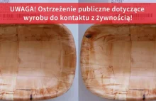 Ostrzeżenie przed otruciem formaldehydem. Produkt wycofany ze sprzedaży