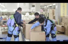 Japonia zademonstrowała egzoszkielety dla pracowników fizycznych