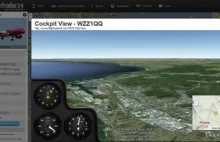 Nowa funkcja flightradar24.com - obserwuj "widok" z kokpitu!