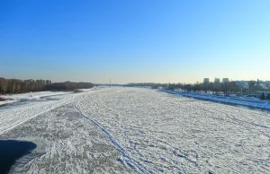 Wisła w Warszawie zamarza. Czy grozi nam zator lodowy?