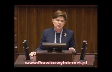 Szydło nokautuje Platformę Obywatelską! Bronicie interesów innych a nie Polski!