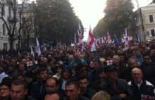 W sobotę w stolicy Gruzji odbyła się ogromna manifestacja przeciwko Rosji