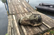 Szczątki brytyjskiego samolotu znalezione w Jeziorku Kamionkowskim