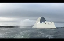 Pierwszy niszczyciel typu Zumwalt opuszcza stocznię