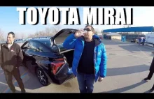 Toyota Mirai - samochód z którego wydechu można pić wodę