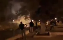 Pożar meczetu Al-Aksa kilka godzin po pożarze katedry Notre Dame