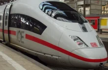 Wsiada sobie Amerykanin do szybkiego niemieckiego pociągu ICE i...
