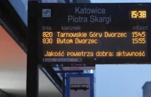 Katowice jak Londyn. Informacje o jakości powietrza na przystankach