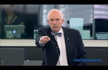 Janusz Korwin-Mikke: Terroryści rywalizują o to, kto doprowadzi do łez...