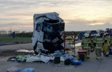 Zginął polski kierowca ciężarówki
