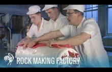 'London Rock' Fabryka wyrobów cukierniczych (1957) British Pathé