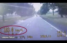 Pędził ponad 180 km/h. Jazdę przerwała policja