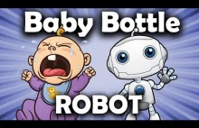 Robot do karmienia dziecka butelką.