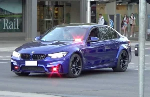 Nieoznakowane BMW M3 w szeregach policji