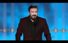 Ricky Gervais i jego przemówienie na rozdaniu Złotych Globów 2012
