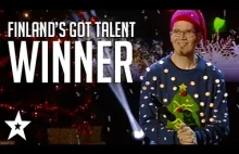 Zwycięzca finlandzkiego Mam Talent 2016. Niezwykły talent ;)