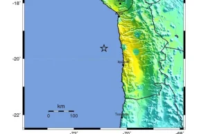 Potężne trzęsienie ziemi u wybrzeży Chile. Uderzyło tsunami