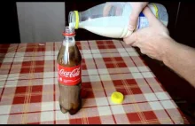 Eksperyment: Mleko i CocaCola