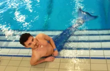 Poszedłem na basen popływać z Arielem, pierwszym syrenem w Polsce