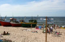 Plaże w okolicach Koszalina