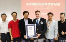 Krótko: Xiaomi z rekordem Guinnessa w sprzedaży smartfonów