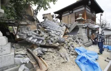 Japonia: Trzęsienie ziemi na wyspie Honsiu. Ofiary śmiertelne i wielu rannych.
