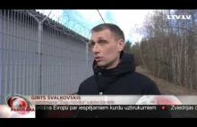 Łotwa zakończyła budowę pierwszego odcinka płotu na granicy z Rosją.