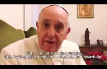 Zobacz nagranie "z ręki" papieża Franciszka