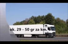 Ile zarabia kierowca tira ciężarowki w Polsce?
