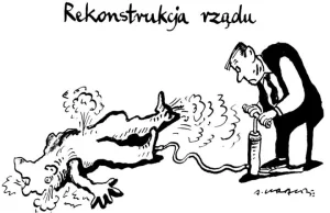 Komentarz rysunkowy. Rekonstrukcja rządu