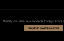 Nie działa rejestracja przez FB w VKontakte