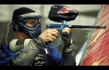 Paintball w slow motion.
