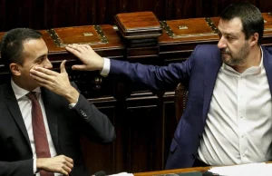 Nasila się konflikt w rządzie Włoch. Salvini i Di Maio skaczą sobie do gardeł.