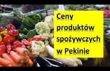 Pekin - Ceny produktów spożywczych
